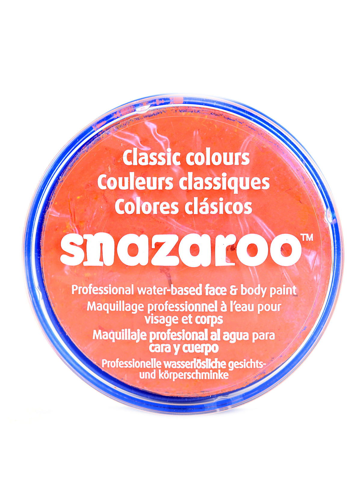 Snazaroo Face Paint, Classic Color, 18ml, Orange