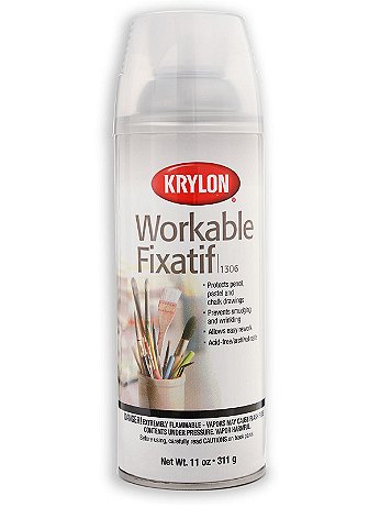 Krylon - Spray Workable Fixatif - 11 oz. Can