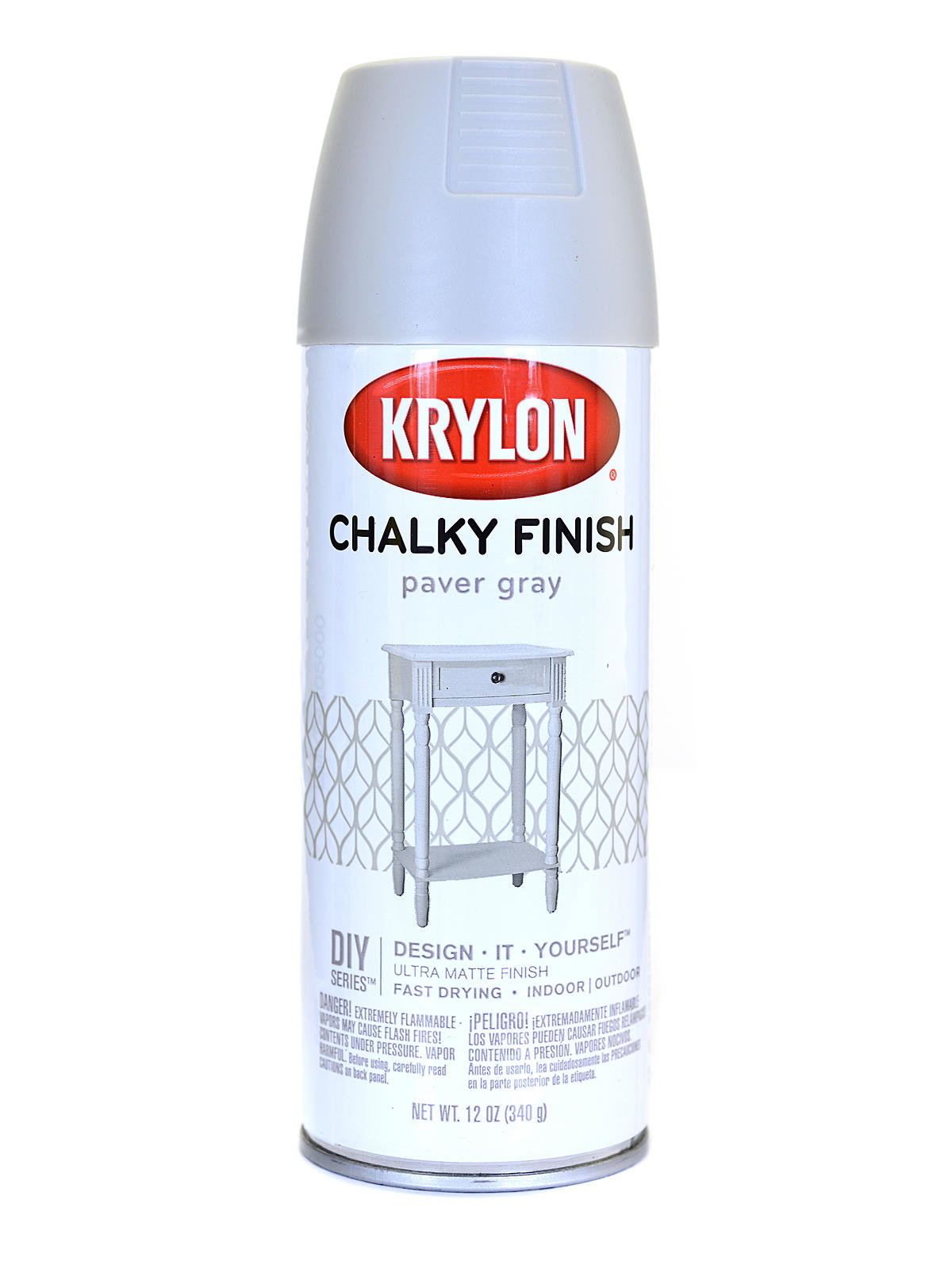Krylon Chalky Finish Matte Classic White Chalky Spray Paint (NET WT. 12-oz)  in the Spray Paint department at