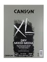 Canson - XL Dry Mixed Media Pads gray 9 in. x 12 in.