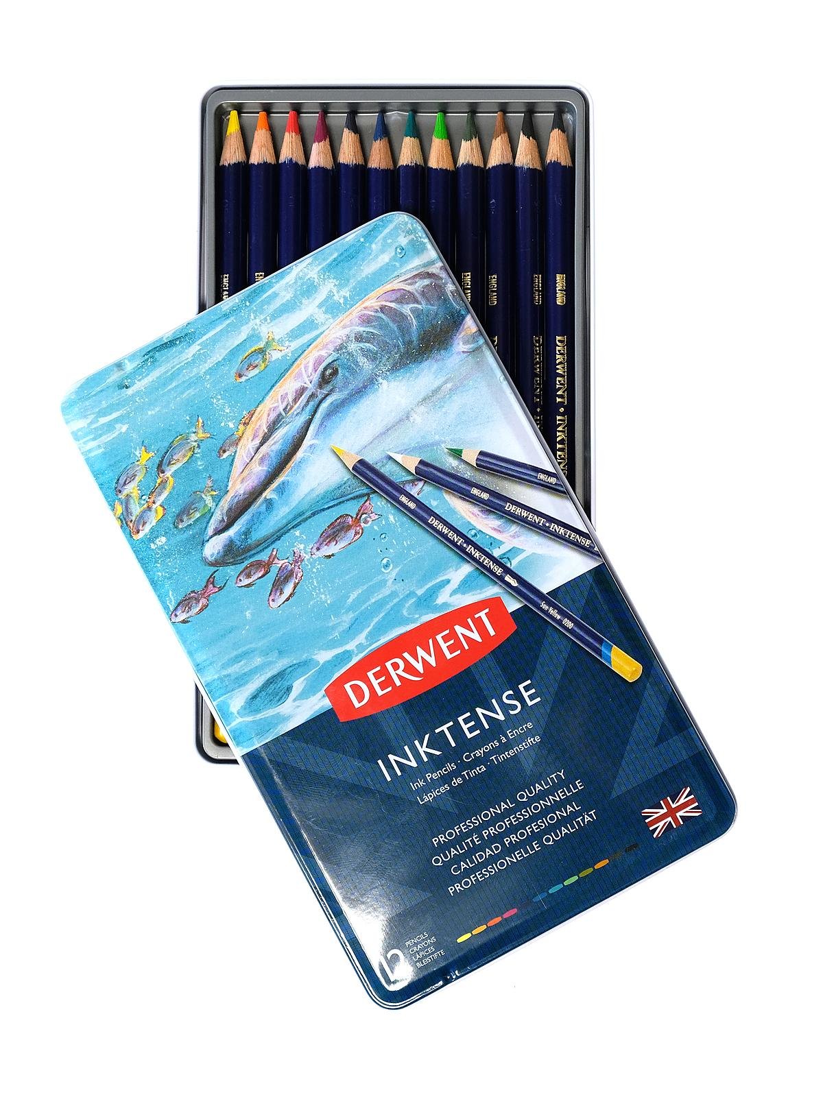 Derwent Inktense Water-Soluble Ink Pencil 72 Set