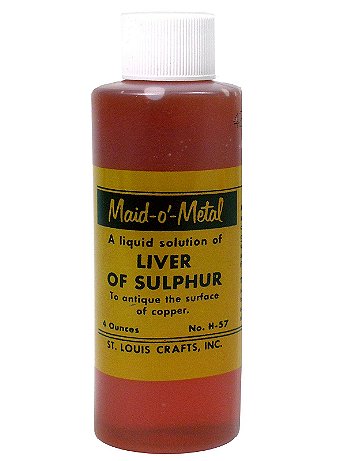 St. Louis Crafts - Liver Of Sulphur - 4 oz. Bottle