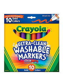 Crayola Ultra-Clean Washable Markers Color MAX: What's Inside the Box