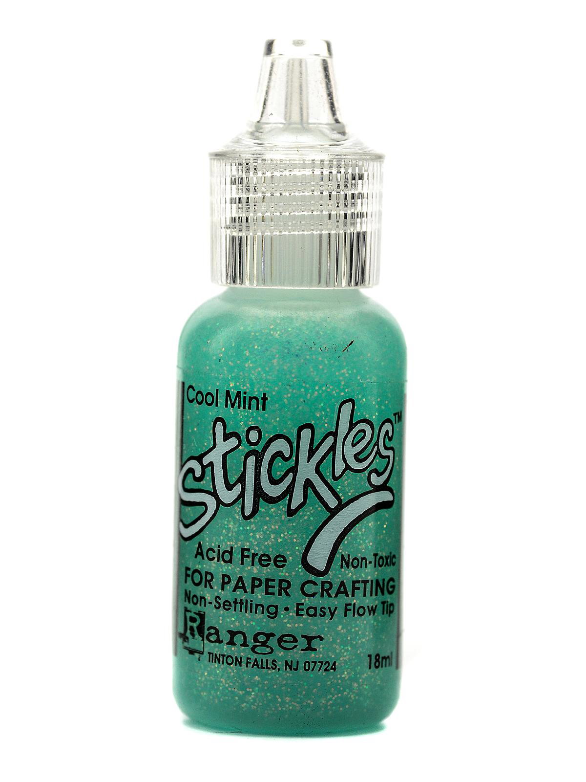 Stickles Glitter Glue cool mint, 0.5 oz., bottle