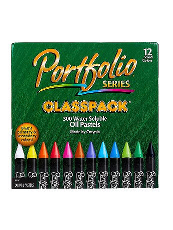 Crayola - Portfolio Series Water Soluble Oil Pastels Classpack - Pack of 300