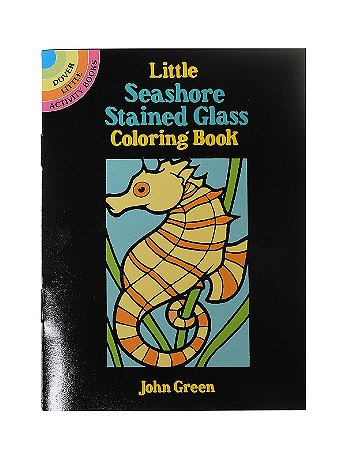 Dover - Little Seashore Stained Glass Coloring Book - Little Seashore Stained Glass Coloring Book