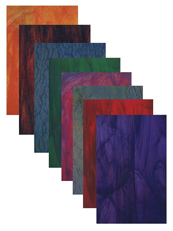 Roylco - Stained Glass Craft Paper - Pack of 24