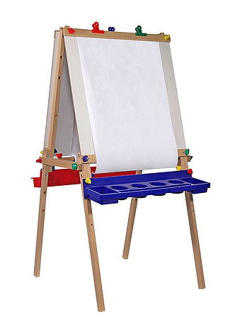 Melissa & Doug - Deluxe Standing Easel for Kids - Deluxe Easel