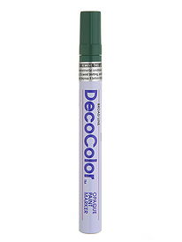 Marvy DecoColor Paint Markers (black and light green) 