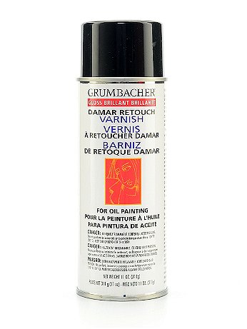 Grumbacher - Damar Retouch Varnish Spray - 11 oz.