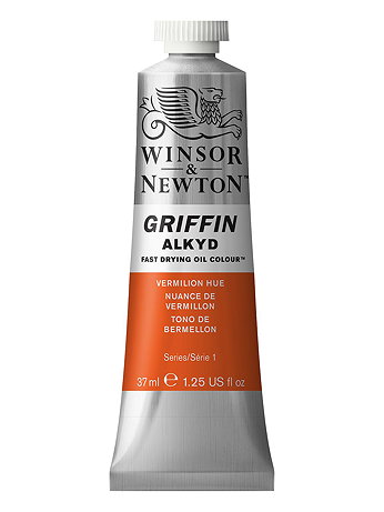 Winsor & Newton - Griffin Alkyd Oil Colours - Vermillion Hue, 37 ml, 680