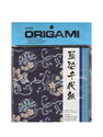 Aitoh - Origami Paper 6 in. x 6 in. Aizome Chiyogami 8 sheets