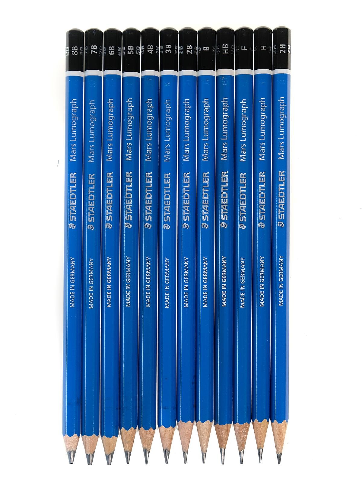 Mars Lumograph Pencil Tin Sets set of 12, sketching