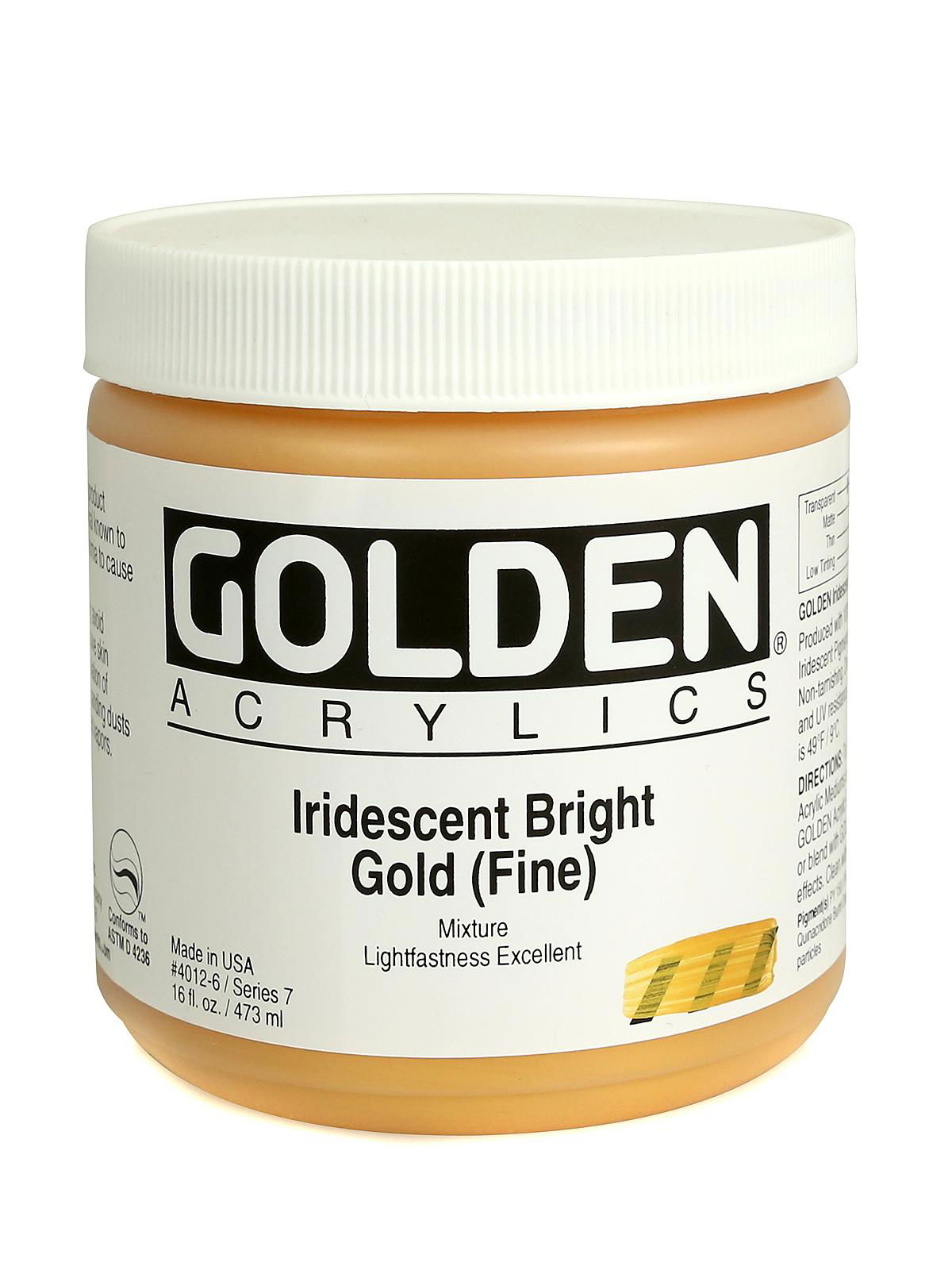 Iridescent Bright Gold