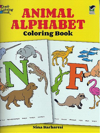 Dover - Animal Alphabet-Coloring Book - Animal Alphabet-Coloring Book