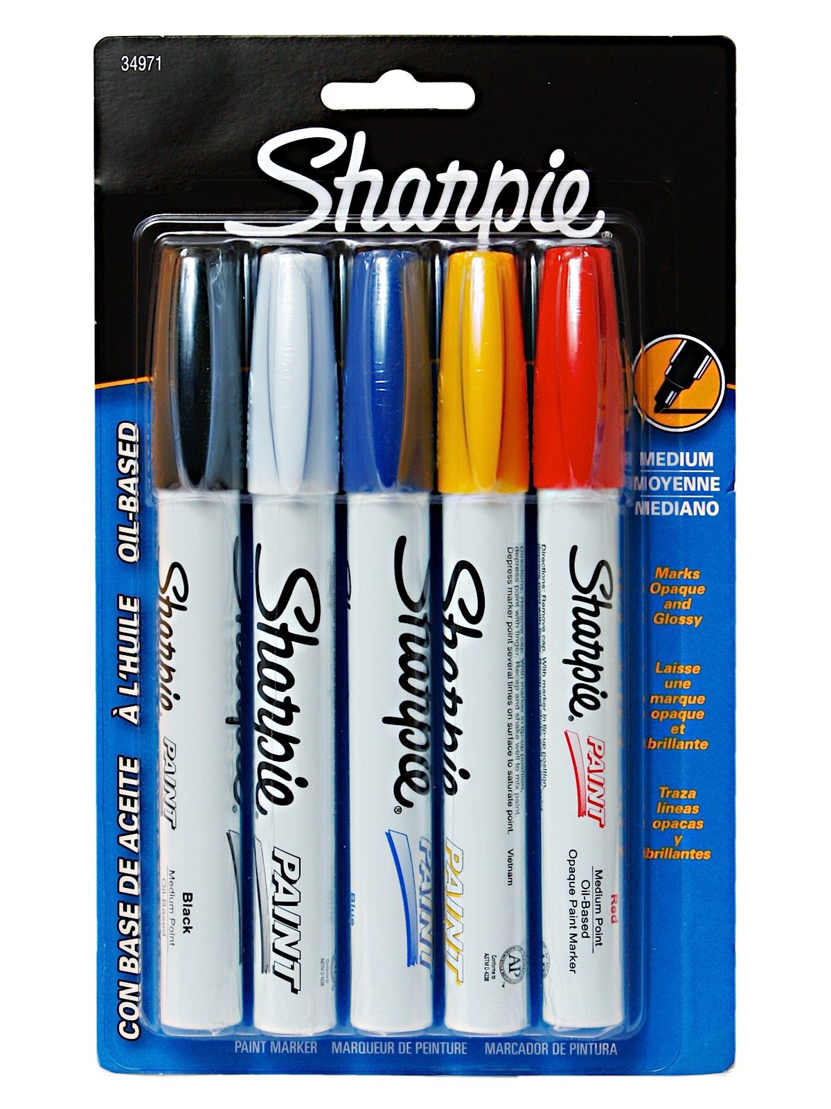 ACRYLIC MARKERS - HIGHLY OPAQUE ON NEARLY ALL SURFACES