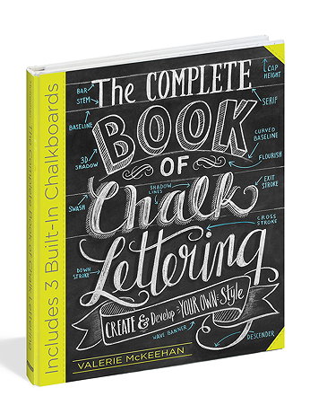 Workman Publishing - The Complete Book of Chalk Lettering - Each