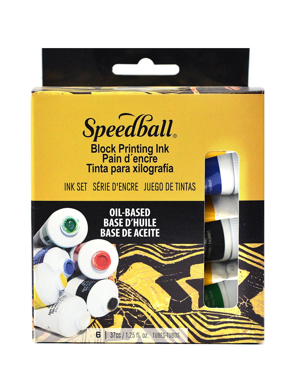 Speedball Block Printing Starter Kit, 9 Pieces 