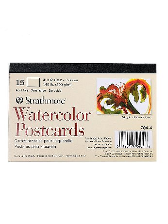 Strathmore - Blank Watercolor Postcards - Pad of 15
