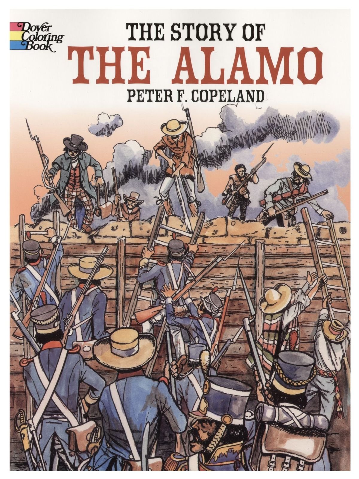 The Story of The Alamo Coloring Book