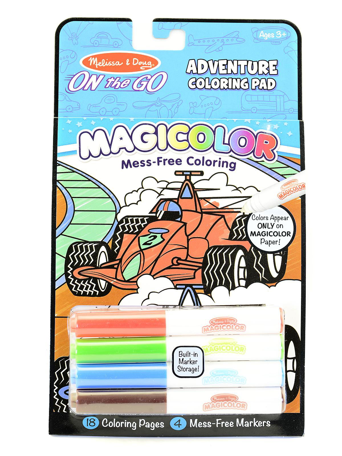 Melissa & Doug On the Go Magicolor Coloring Pad - Princess (18 Pages)