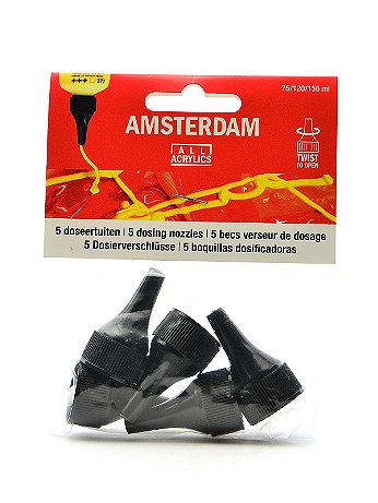 Amsterdam - Acrylic Dosing Nozzles - Pack of 5
