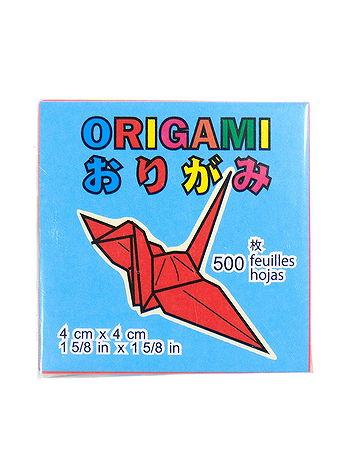 Aitoh - Origami Paper - 1.25 in. x 1.25 in., Mini Assorted Colors, 500 Sheets