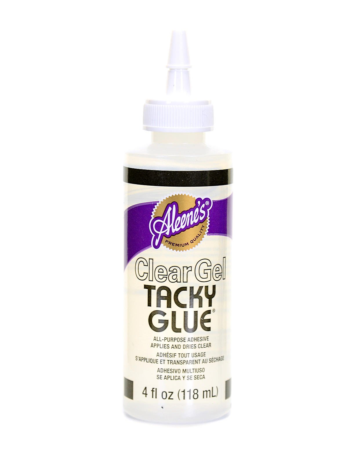 Aleene's Original Tacky Glue 4oz Bottle, Clear Flexible Craft Glue