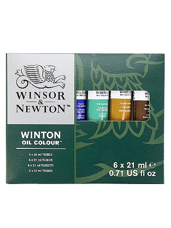 Winsor & Newton - Winton Oil Colour Intro Set - Set of 6