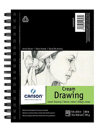 Canson - Artist Series Drawing Book - 5.5 in. x 8.5 in., 60 Sheets