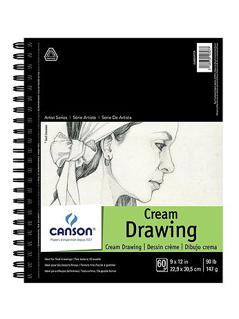 Canson - Artist Series Drawing Book - 9 in. x 12 in., 60 Sheets