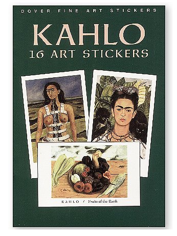 Dover - Kahlo: 16 Art Stickers - Kahlo: 16 Art Stickers