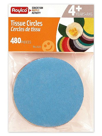 Roylco - Tissue Circles - Pack of 480