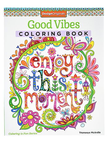 Design Originals - Coloring Activity Books - Good Vibes