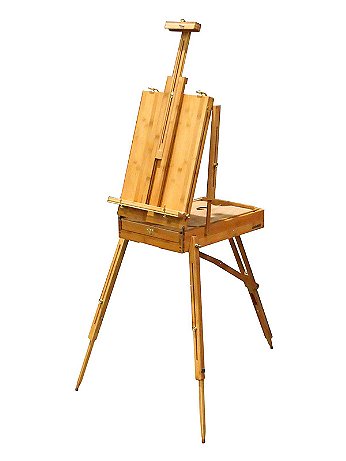 Green Panda - NUECES Solid Bamboo Easel - French Box Easel Style