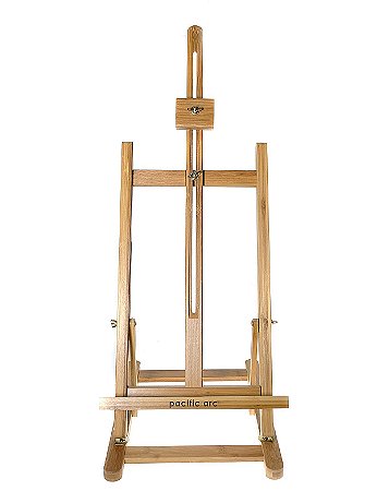 Green Panda - LEON Solid Bamboo Easel - Traditional Table Top H-Style
