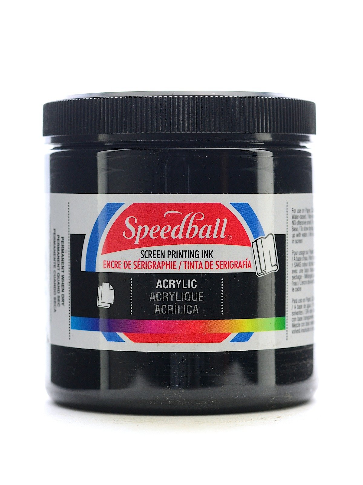 Speedball Acrylic Ink - Black - 32 oz.