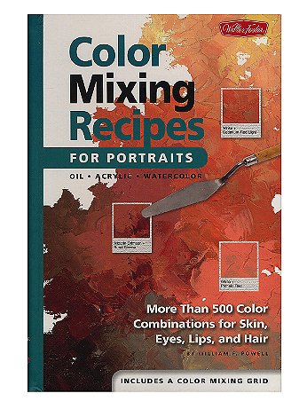Walter Foster - Color Mixing Recipes for Portraits Book - Each