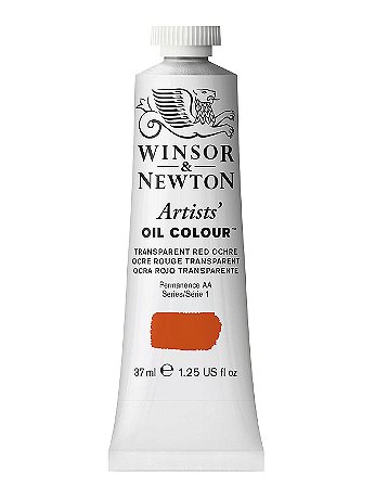 Winsor & Newton - Artists' Oil Colours - Transparent Red Ochre, 647, 37 ml