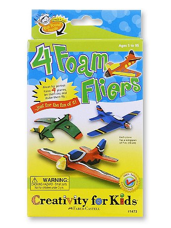 Creativity For Kids - 4 Foam Fliers Mini Kit - Each