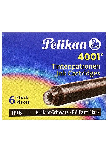 Pelikan - 4001 Ink Cartridges - Brilliant Black