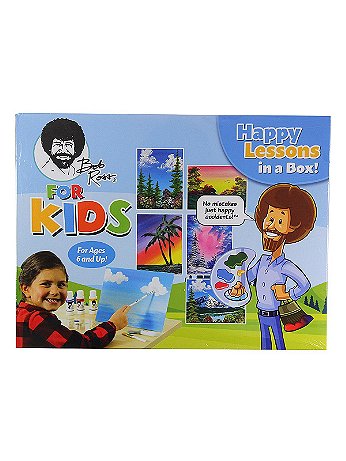Bob Ross - Happy Lessons in a Box - Painting Kit