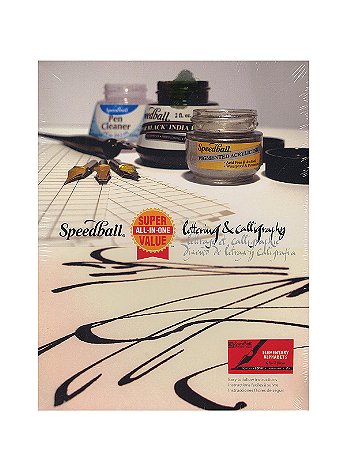 Speedball - Super Value Lettering & Calligraphy Kit - Calligraphy Kit
