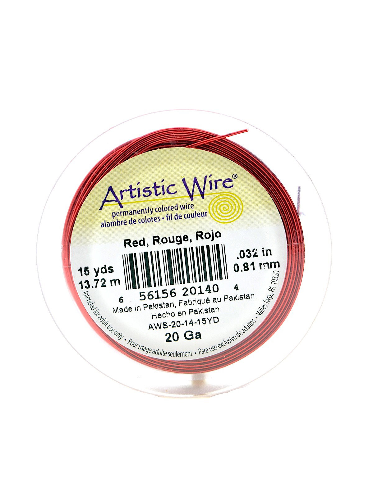 Artistic Wire 28 Gauge 15yd Rose Gold