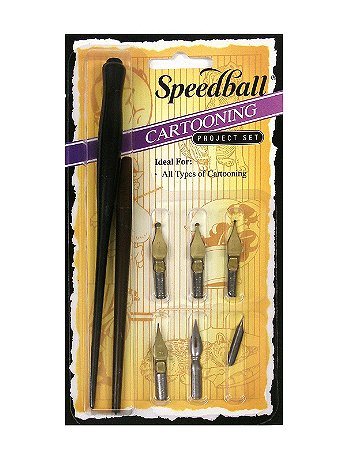 Speedball - Cartooning Pen Set - Set of 6