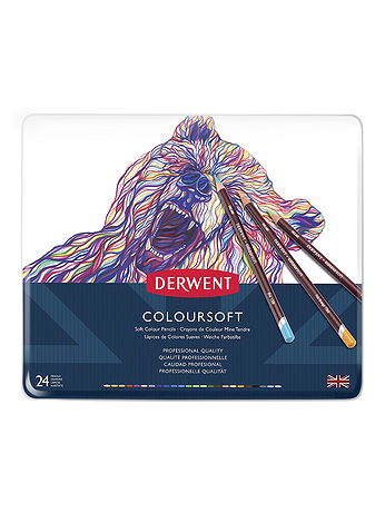 Derwent - Coloursoft Pencil sets - Set of 24