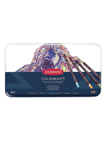 Derwent - Coloursoft Pencil sets - Set of 36