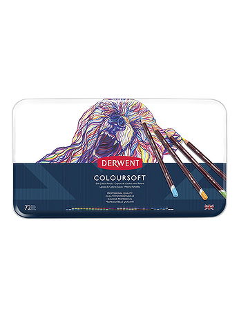 Derwent - Coloursoft Pencil sets - Set of 72