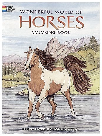 Dover - Wonderful World of Horses Coloring Book - Wonderful World of Horses Coloring Book
