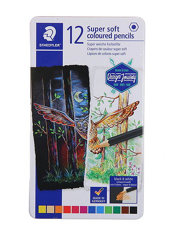 Staedtler - Super Soft Colored Pencils - Set of 12